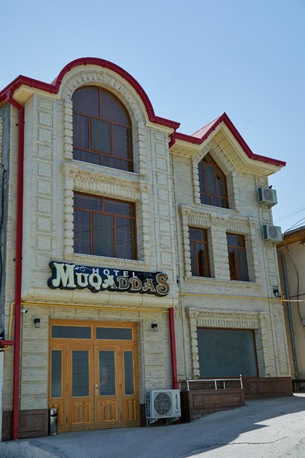 Hotel Muqaddas Samarkand Exteriör bild