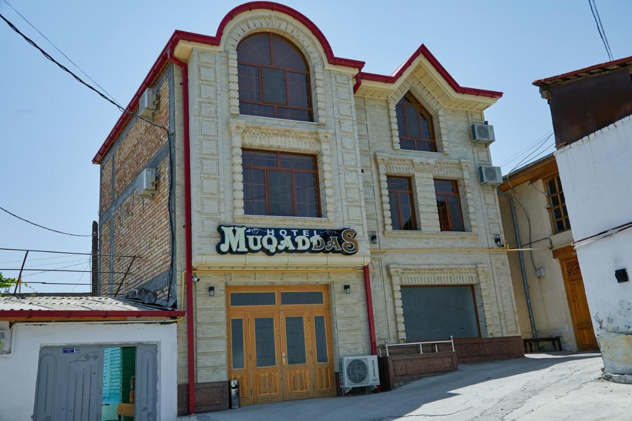 Hotel Muqaddas Samarkand Exteriör bild